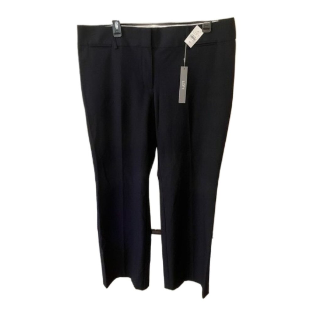 New Ladie's pants, Ann Taylor Loft, size 14 Short, navy blue